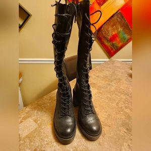 Gianni Bini tall combat boots
